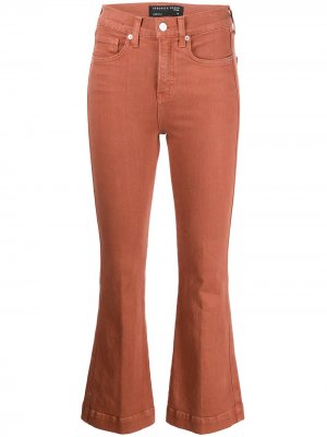 Расклешенные джинсы Carson Veronica Beard. Цвет: коричневый
