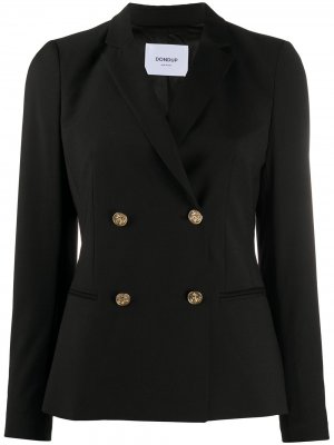 Двубортный пиджак Dondup. Цвет: черный