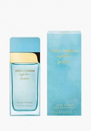 Парфюмерная вода Dolce&Gabbana Light Blue Forever, 25 мл. Цвет: прозрачный