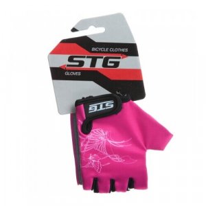 Перчатки , размер s, розовый STG. Цвет: розовый