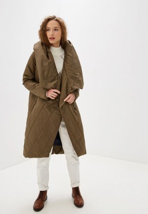 Куртка утепленная Maria Rybalchenko. Цвет: коричневый