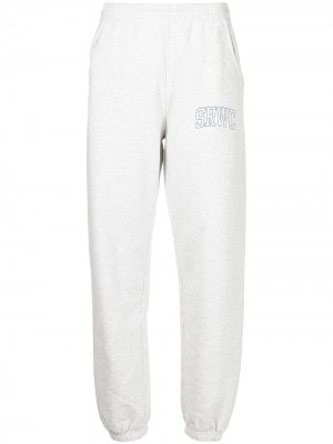Спортивные брюки с принтом Princeton Sporty & Rich. Цвет: heather grey