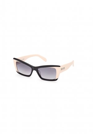 Солнцезащитные очки , черные дымчато-серые (градиент) Emilio Pucci