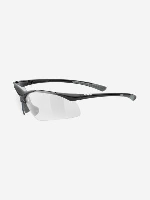 Солнцезащитные очки Sportstyle 223, Черный, размер Без размера Uvex. Цвет: черный