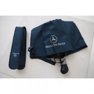 Зонт , синий Mercedes-Benz. Цвет: синий