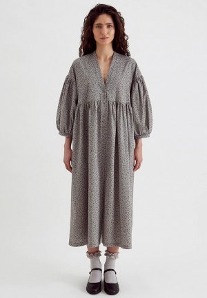 Платье Unique Fabric. Цвет: серый