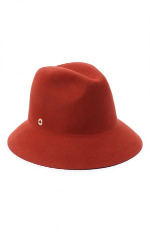 Фетровая шляпа Ingrid Loro Piana. Цвет: красный