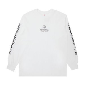 Футболка x blackmeans Long-Sleeve 'White', белый Supreme