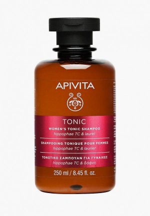 Шампунь Apivita тонизирующий против выпадения волос, 250 мл. Цвет: прозрачный