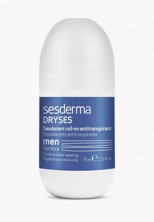 Дезодорант Sesderma -антиперспирант DRYSES для мужчин, 75 мл. Цвет: белый