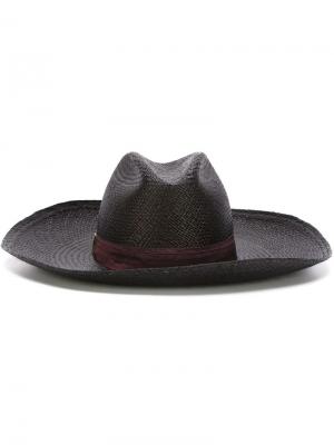 Широкополая шляпа Super Duper Hats. Цвет: чёрный