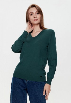Пуловер Conte elegant. Цвет: зеленый