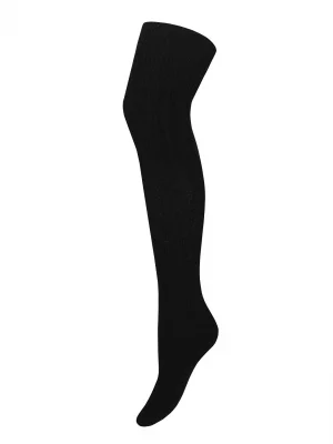 Гольфины женские 19170 over knee черные one size Mademoiselle. Цвет: черный
