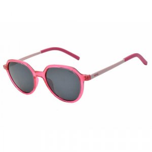 Солнцезащитные очки IK22407, серый, розовый Invu. Цвет: розовый/серый