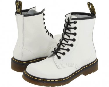 Ботинки 1460 Smooth Leather Boot, цвет White Dr. Martens