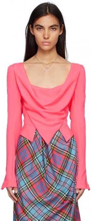 Розовая воскресная блузка Vivienne Westwood