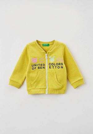 Олимпийка United Colors of Benetton. Цвет: желтый