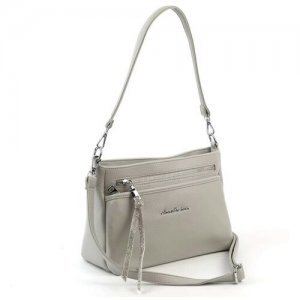 Женская сумка Р-7189 Лайт Грей (118093) Anna Fashion. Цвет: серый