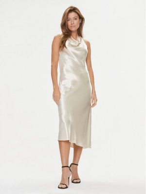 Коктейльное платье стандартного кроя , бежевый Calvin Klein