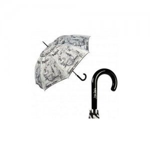 Зонт трость женский Jean Paul Gautier 1312-AU Gothic White Gaultier. Цвет: белый