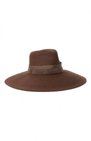 Шляпа Brunello Cucinelli. Цвет: коричневый