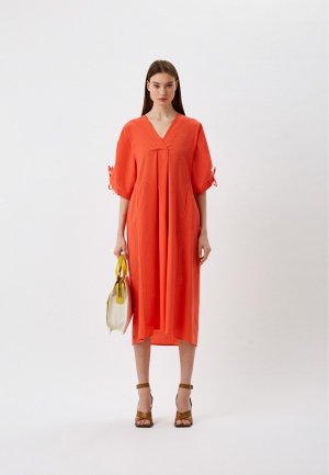 Платье Beatrice.B. Цвет: оранжевый