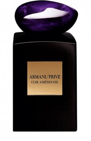 Парфюмерная вода Cuir Amethyste Giorgio Armani. Цвет: бесцветный