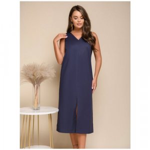 Платье , размер 42, синий 1001dress. Цвет: синий/темно-синий