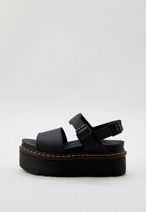 Босоножки Dr. Martens. Цвет: черный