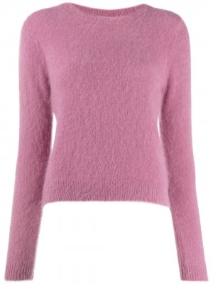 Трикотажный свитер с круглым вырезом Bellerose. Цвет: розовый