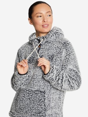 Джемпер флисовый женский Pluma Sherpa, Серый, размер 40 Roxy. Цвет: серый
