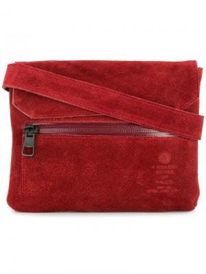 Flap shoulder bag As2ov. Цвет: красный