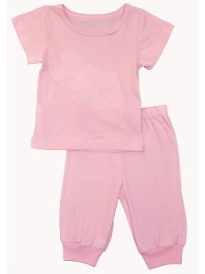 Пижама RobyKris. Цвет: розовый