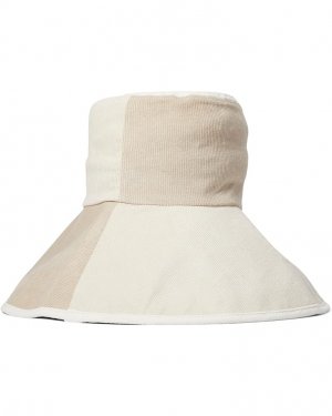 Панама Maddie Bucket Hat, цвет Dove/Off-White/White Brixton