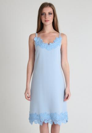 Платье Tailor Che Верона. Цвет: голубой