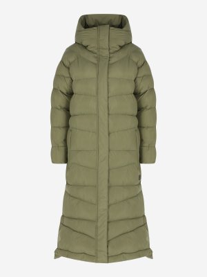 Пальто утепленное женское , Зеленый Outventure. Цвет: зеленый