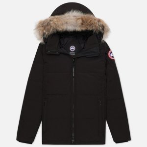 Женская куртка парка Chelsea Canada Goose. Цвет: чёрный