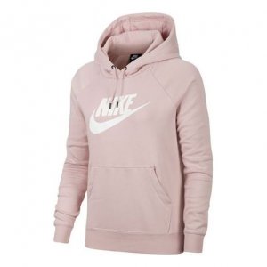 Толстовка (WMNS) Sportswear NSW Essential Logo Hoodie 'Pink', розовый Nike