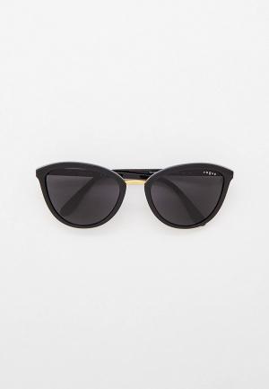 Очки солнцезащитные Vogue® Eyewear VO5270S W44/87. Цвет: черный
