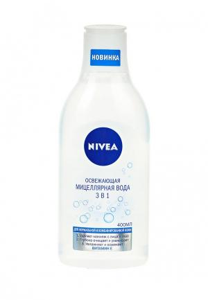 Мицеллярная вода Nivea освежающая 3 в 1