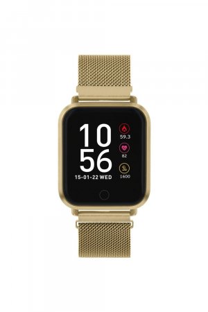 Серия 06 Алюминиевые цифровые кварцевые смарт-часы с сенсорным экраном — Ra06-4062 , черный Reflex Active