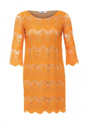 Платье Liu Jo Jeans. Цвет: оранжевый