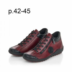 Ботинки , размер 45, бордовый Remonte. Цвет: бордовый