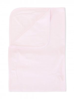 Одеяло с вышивкой Kissy. Цвет: розовый
