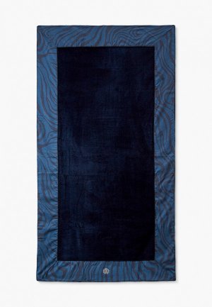 Полотенце Roberto Cavalli 95х180 см. Цвет: синий