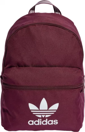 Рюкзак мужской Adicolor Backpack бордовый, 41х29х12см Adidas. Цвет: бордовый