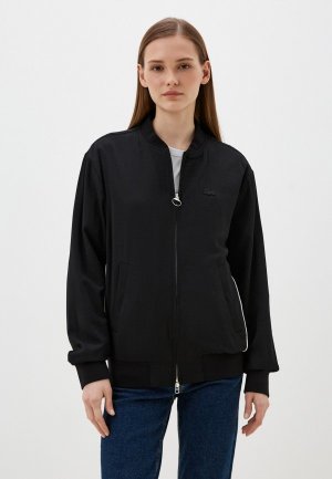 Куртка Lacoste Oversize Fit. Цвет: черный