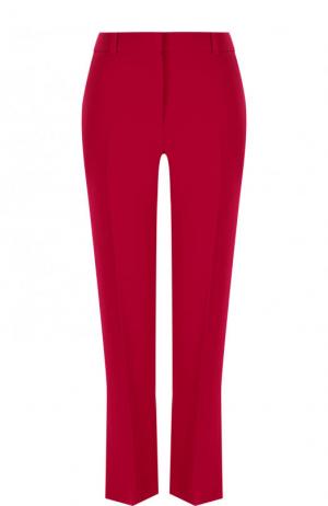 Укороченные расклешенные брюки со стрелками Givenchy. Цвет: фуксия