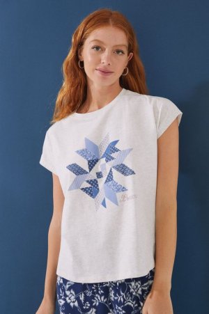 Пижамная футболка Mix & Match women'secret, серый Women'Secret