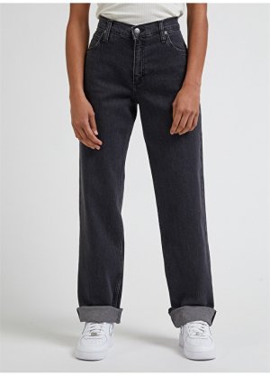Прямые женские джинсовые брюки с нормальной талией и прямыми штанинами Lee